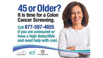 Caucasian woman; time for colon cancer screening.