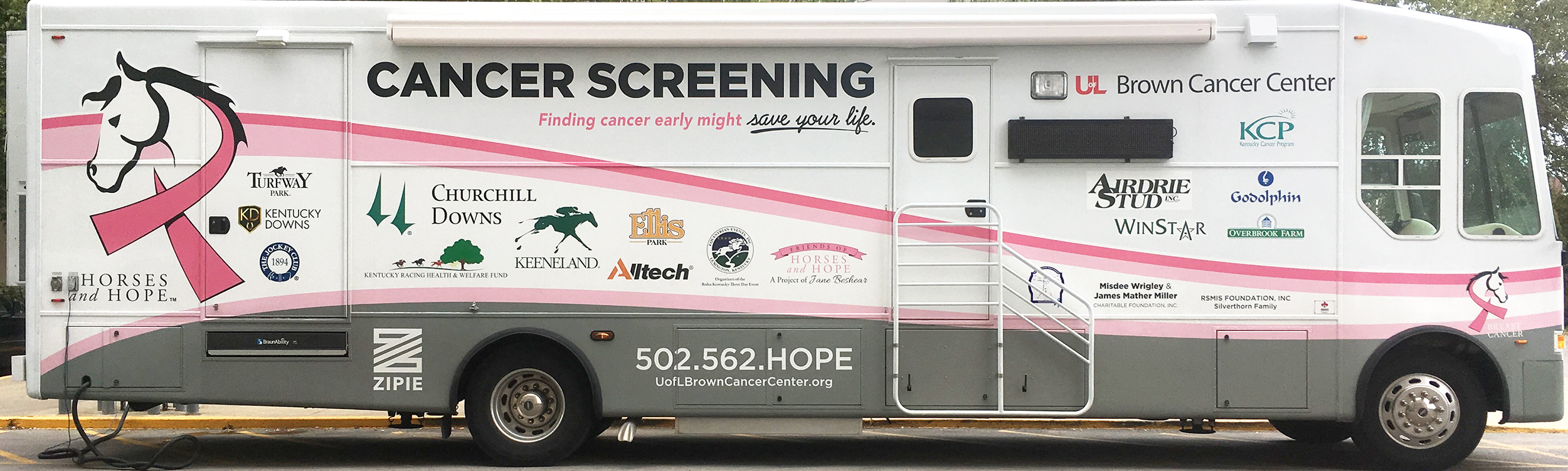 Horses and Hope Mobile Screening Van