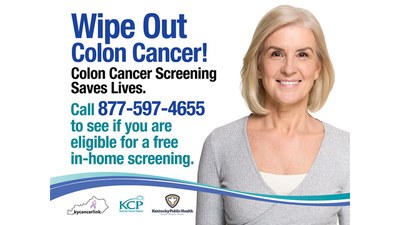 Caucasian woman; colon cancer screenings saves lives.
