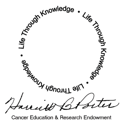 Harriett B. Porter Cancer Education and Research Endowment Logo